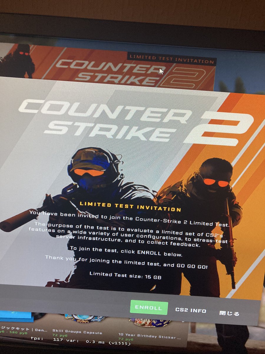 purificated's tweet photo. @CounterStrike Thanks https://t.co/4TIS3amM7r