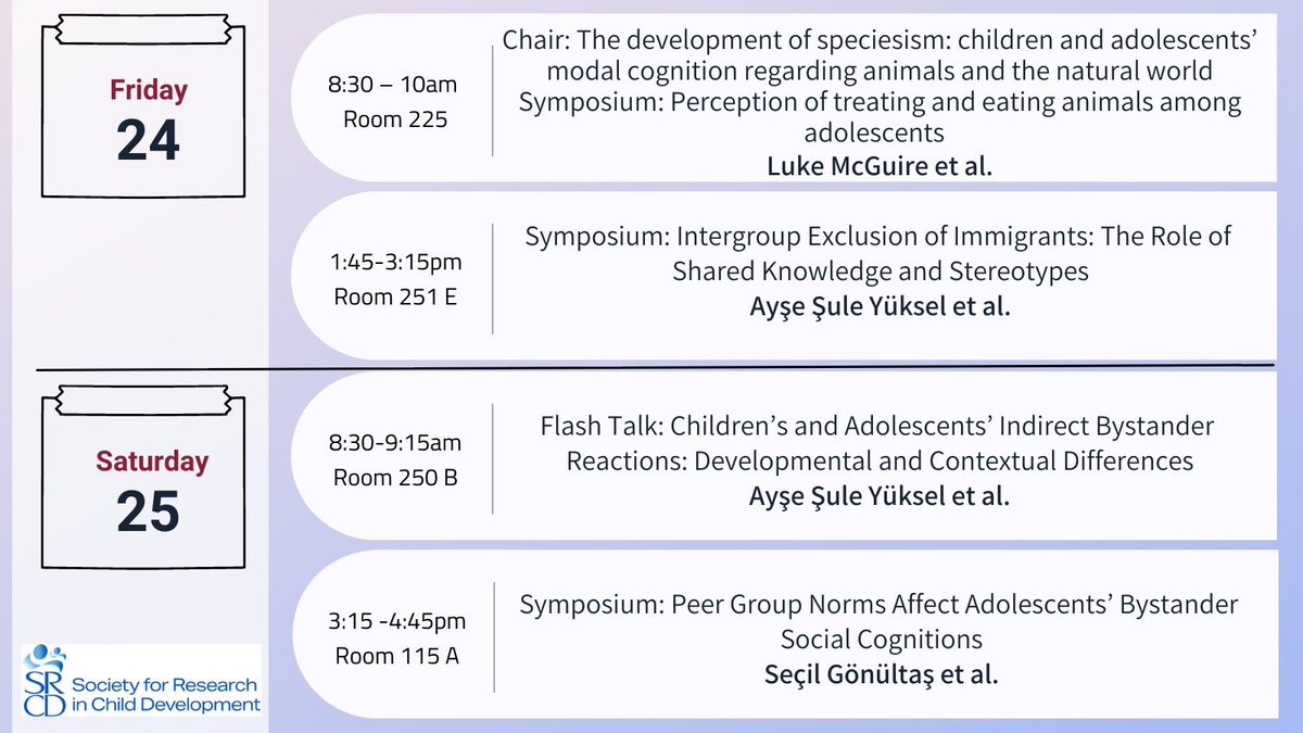 Fidelia_law's tweet photo. Excited to be part of the #SRCD2023 conference with my amazing lab group &amp; collaborators! Come join us &amp; say Hi!👋🏼 #SRCD23 #childdevelopment https://t.co/PePu5zyLZO