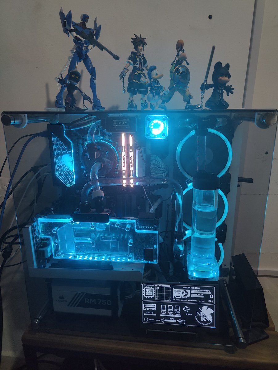 GuitarHideki's tweet photo. #SETUPLOCKGAMER @lockgamer_
Frita ae
-Gabinete Thermaltake core p3
-Intel i7 8700k
-Gigabyte rtx 2080 
-2x8gb 3000mhz patriot viper ddr4
-PSU Corsair RM750
-SSD 1TB, HD 4TB
-Watercooler barrow e bykski, blocos, fitings, radiador e etc
-Monitor 7''
-Monitor 34'' LG FullHD 144hz https://t.co/cxbY5phmai