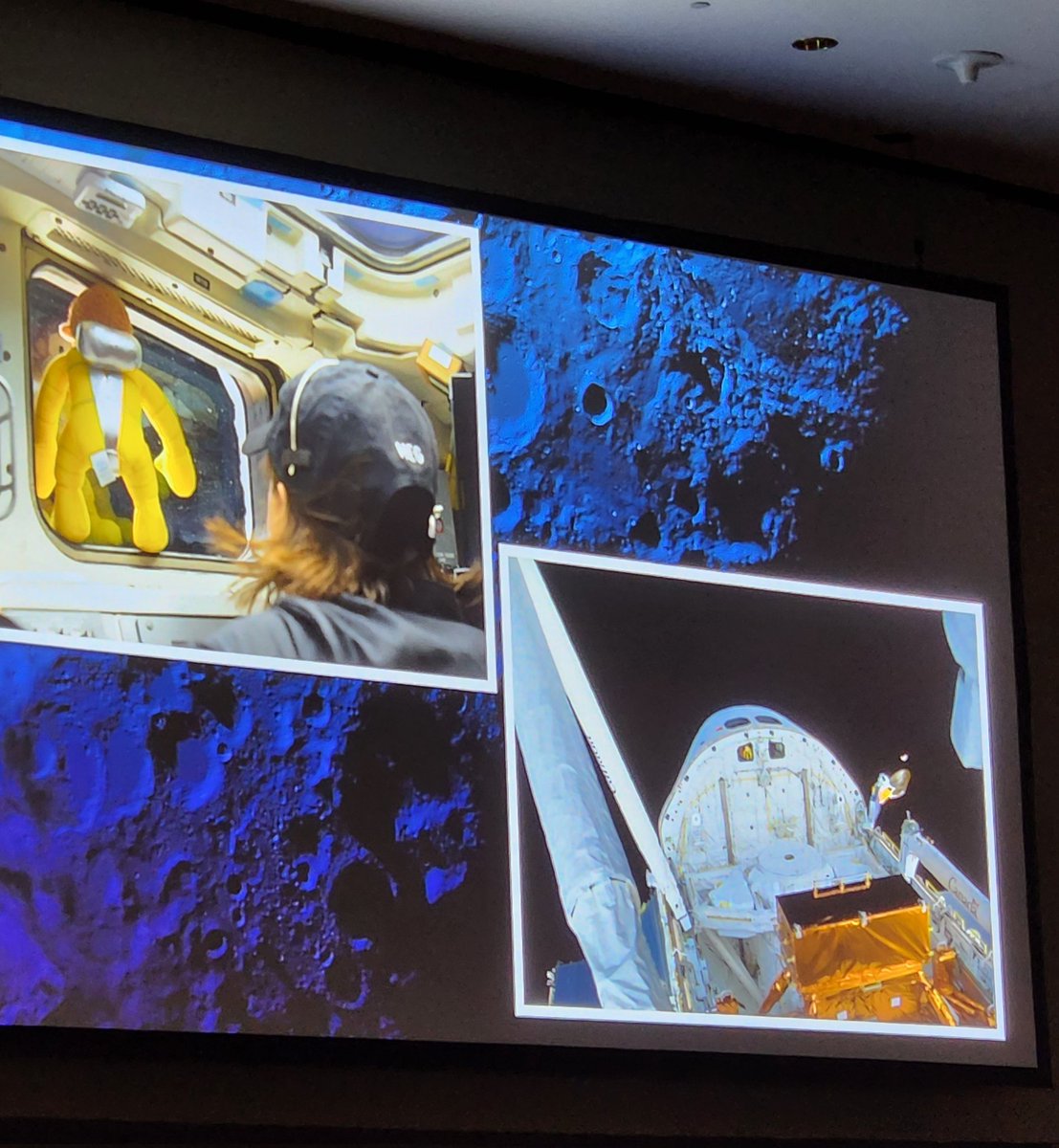 Starting NSTA in Atlanta with the Keynote from NASA astronaut Megan McArthur, who served as the flight engineer on the ISS. Her mission was the last to service the Hubble Telescope, and she actually used the robotic arm to capture it while flying 17,500 mph. #NSTA23