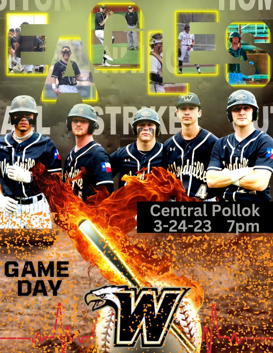 AngelaKMoses's tweet photo. Our @Eagles_Varsity take on Central Pollok this Friday 
📍Central Pollok 7pm @AshlyElamSports @MCBabeRuth3 @3ATxHsBaseball https://t.co/Dakv6TBeHR