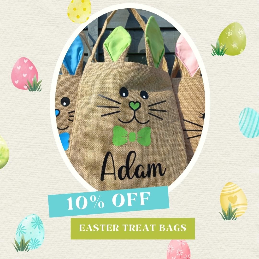 lpdesigned4you's tweet photo. 10% OFF Personalised Easter Treat Bags - https://t.co/mZSmWaz36v https://t.co/7vX4VDKNro