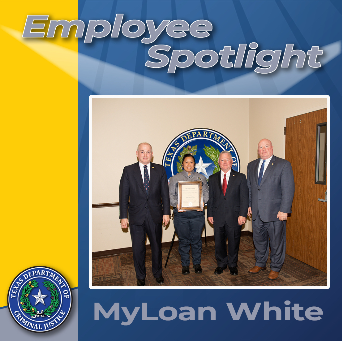 TDCJ on Twitter "Wynne Unit Correctional Officer MyLoan White has more