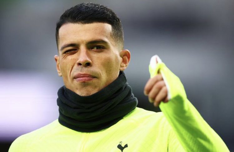 TheSpursExpress's tweet photo. 🎙| Pedro Porro on the importance of giving him time to adapt to #Tottenham: “Let me loose in a prison and I’ll end up owning the place." https://t.co/em3qp91CFx