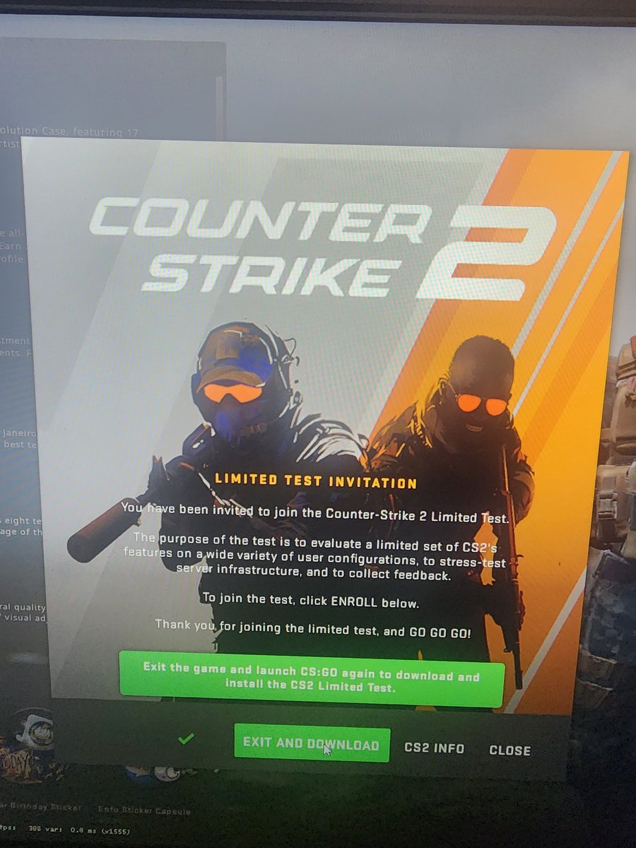 SoyUnluJO_'s tweet photo. #counterstrike2 #limitedtest #CSGO2

Here we go... https://t.co/y7JHzm3t6H