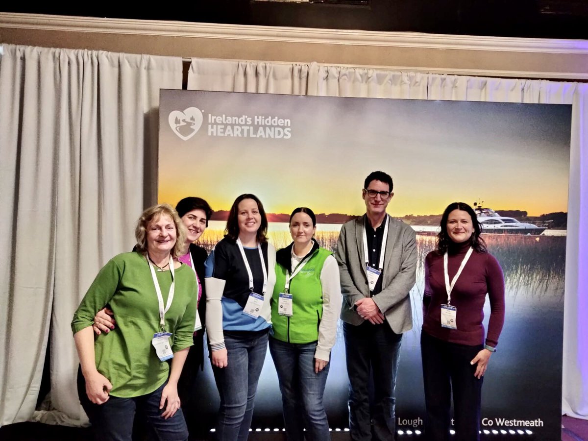 Ballyhoura's tweet image. A busy and productive few days at the largest tourism industry trade show #meitheal2023 in @GlenINECArena in Killarney connecting with international buyers. Lots of positive feedback and interest in #Ballyhoura and #irelandshiddenheartlands 🙌 #offthebeatentrack #authenticireland