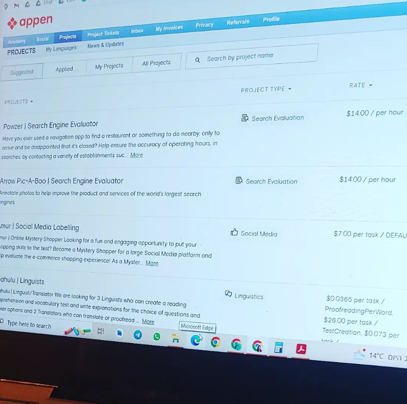 esmspice's tweet photo. Want to make #extramoney from #sideprojects? Apply to @AppenGlobal platform, a leader in data for the #AI lifecycle. The projects vary from #translation, to #ecommerce, to helping build #ArtificialIntelligence engines, and more: https://t.co/hR8hT15ihN
#bigdata #job #sidework https://t.co/N2D7Ft6pML