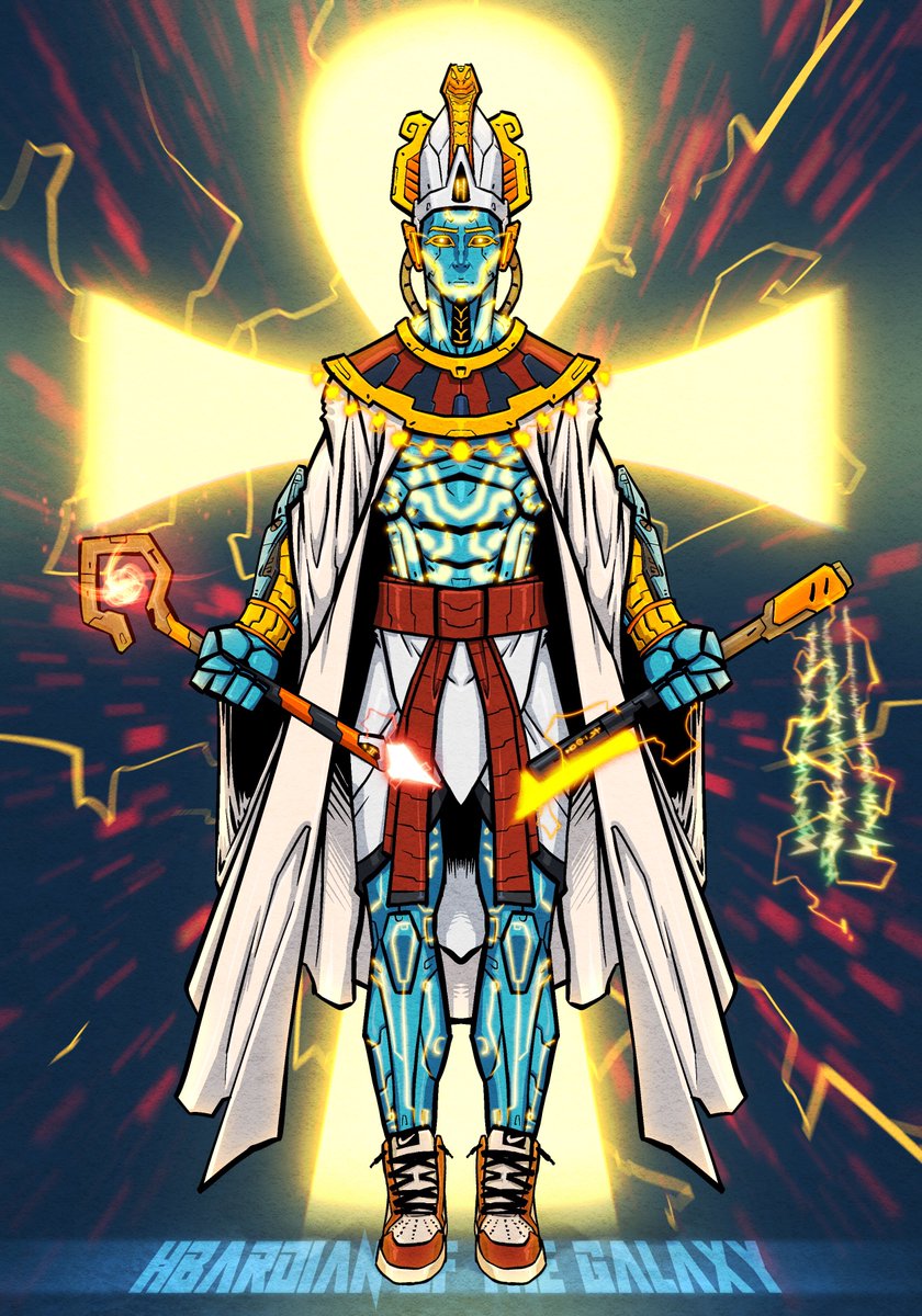 HBARdian's tweet photo. Shout out to 1 of the dopest artists in the #hedera ecosystem @cybervangogh for my custom artwork!! 🔥🔥🔥
With all the art he’s doing for @cyberhedera, I’m so grateful he was able 2 make time 2 finish my custom piece! 🙏🙏
1 perk of minting #HederaCrossVerse https://t.co/s7tIbpoEab