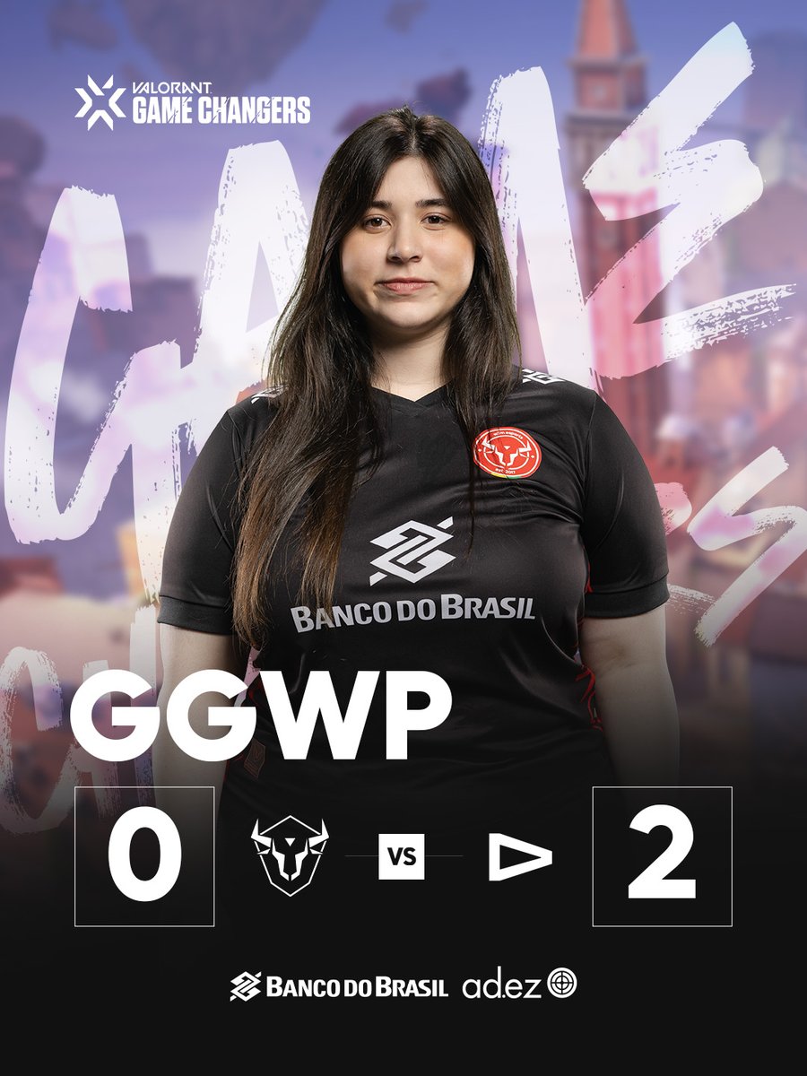 Num deu, infelizmente tem dia que é noite.

GGWP 0x2 <a href="/LOUDgg/">LOUD 🇧🇷</a>, muita mira!! 

Amanhã tem mais uma chance, vamos jogar a lower e buscar nosso espaço no #VCTGameChangers! 

Acredita tourin! ♥

#GoBulls #w7mVLR