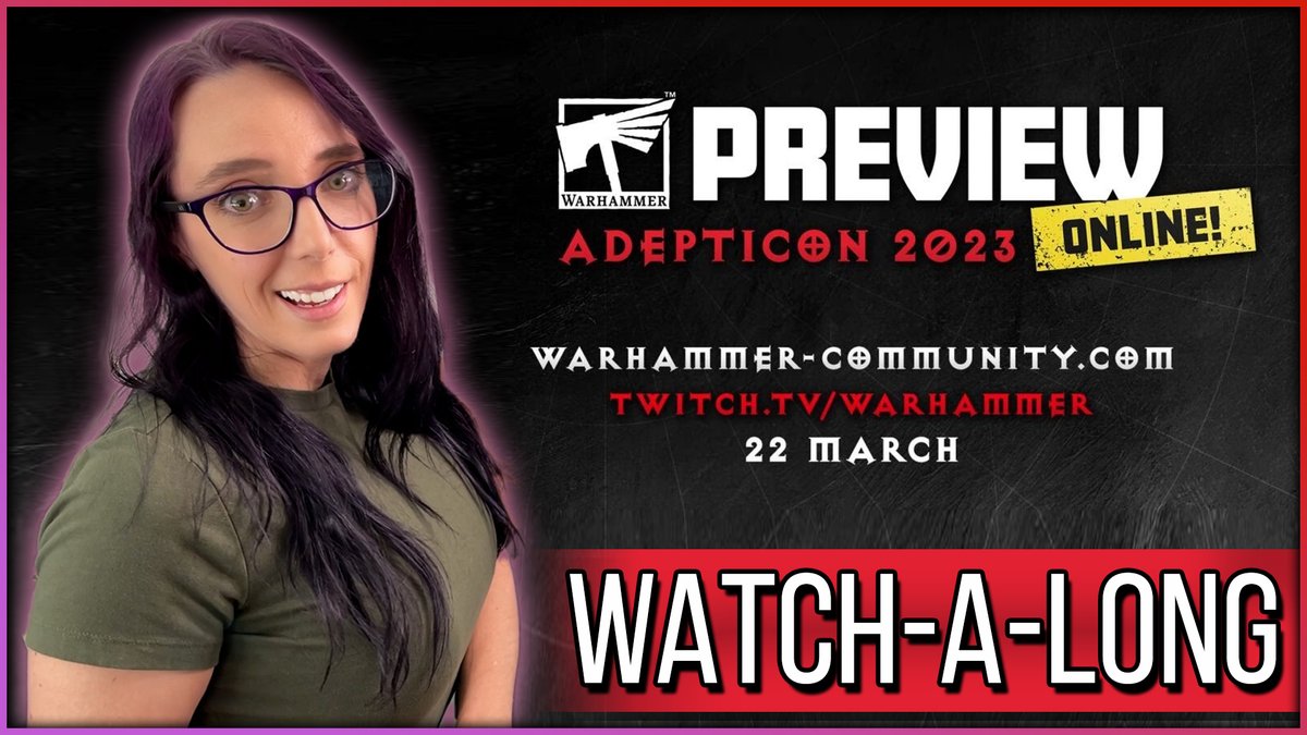 hobby_night's tweet photo. Missed my watch-a-long? Watch it now 👉 https://t.co/J0TCh3WXnP
I live stream hobby content every Tuesday now at 1 pm PST & video game content at 1 pm PST! Don’t miss it~
#NewVideo #NewVideoOut #NewVideoAlert #reminder #HobbyNight #warhammerpreview https://t.co/OkQQxa3boB