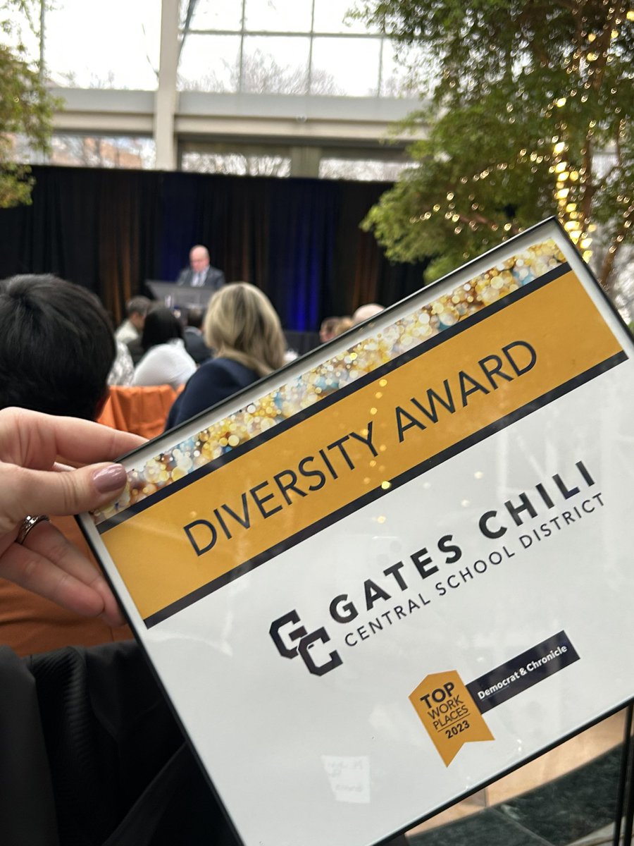 GC PRIDE ON DISPLAY: Gates Chili has again been named a #TopWorkplace in #ROC by the Rochester Democrat and Chronicle! Thank you to our amazing Spartan staff members! 🤩