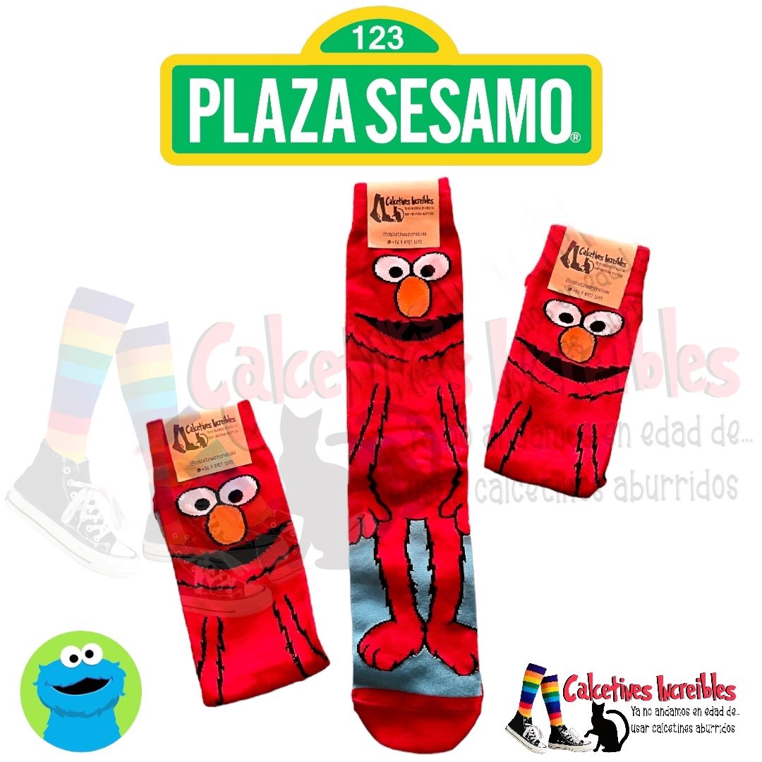 detodonada's tweet photo. Hola, en @Calcetinesi tenemos estos hermosos diseños de #plazasesamo con #elmo #elmostruocomegalletas y muchos más!
Si quiere pasar a ver las novedades y los clásicos les dejo el insta 👇🏼

https://t.co/9rukKNGRz7 https://t.co/Px0RrEYvXQ