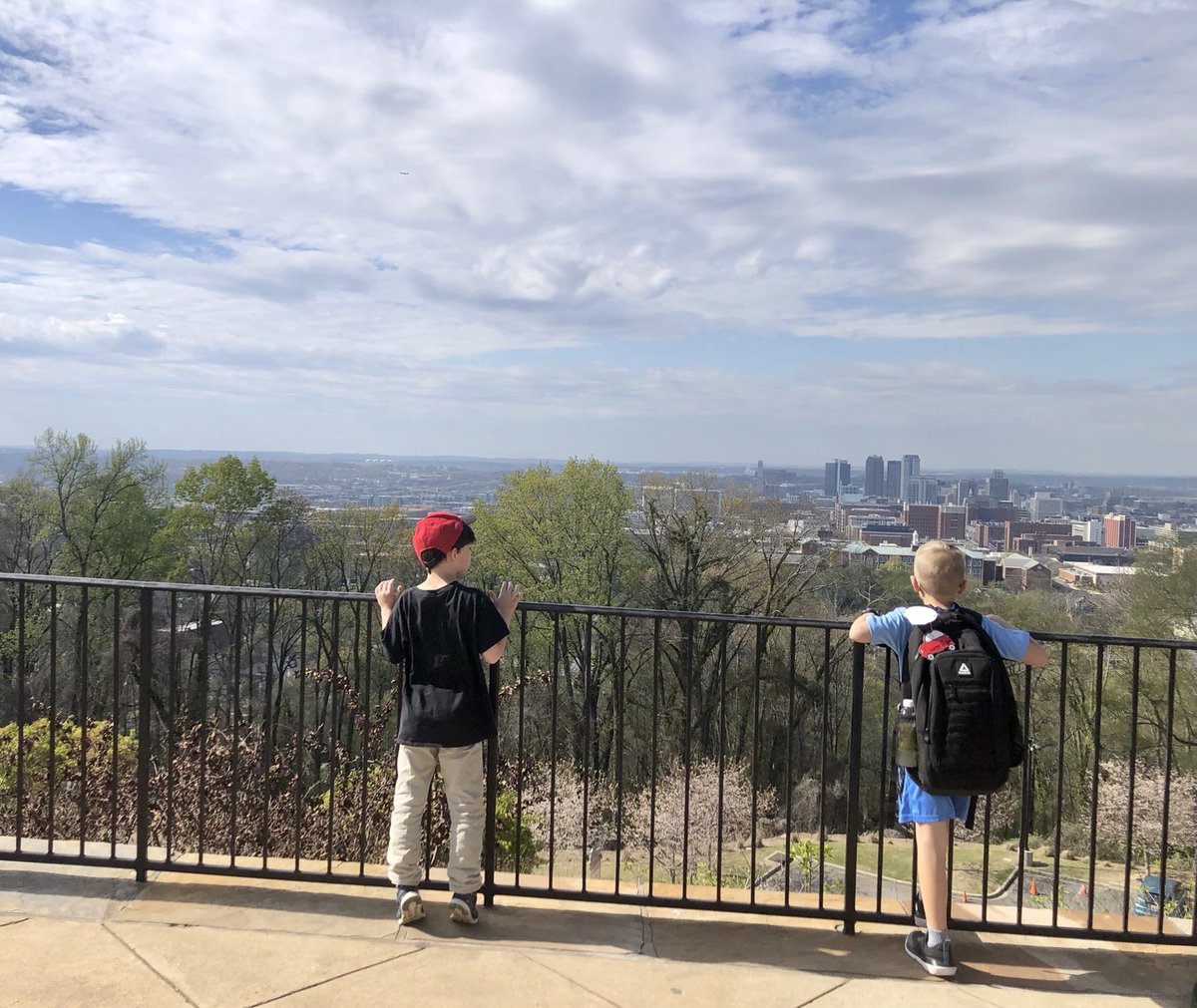 aboutJoy's tweet photo. Fun showing @jmhorp family around Birmingham landmarks. Hoping the kids will become great tweeters someday. #SlossFurnace https://t.co/ihi2IwfaYD
