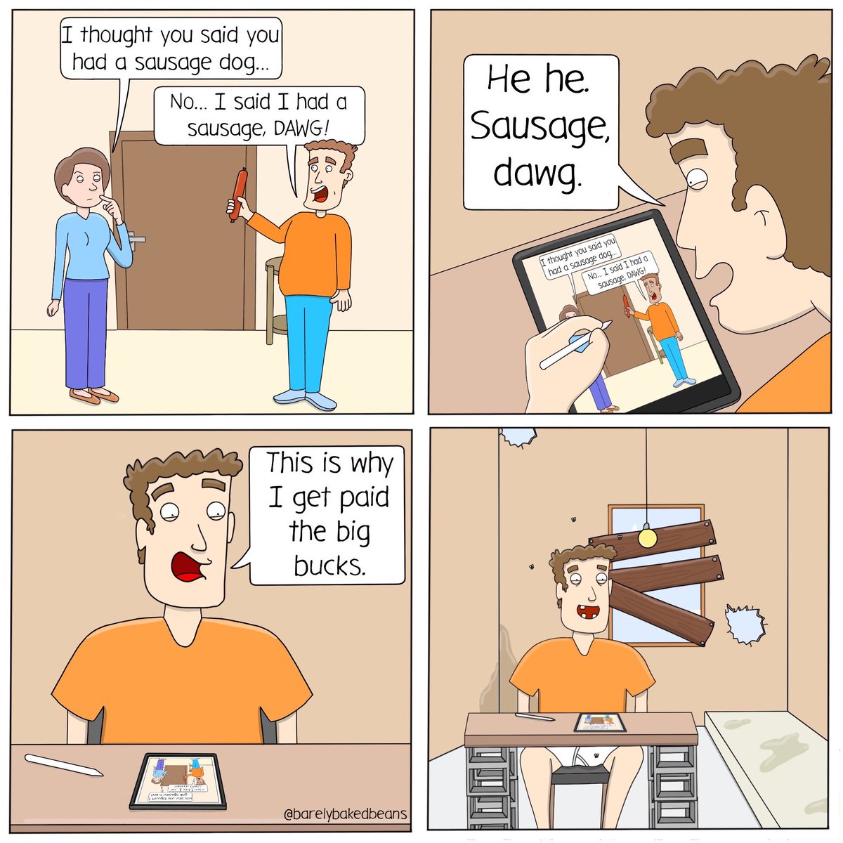 Barely Baked Beans tweet media