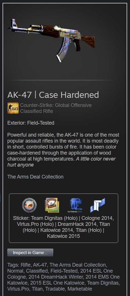 ajaksnipes's tweet photo. @1678_CSGO @CounterStrike I would kiss you if you could inspect my AK on CS2. https://t.co/lGklyyHgdr
