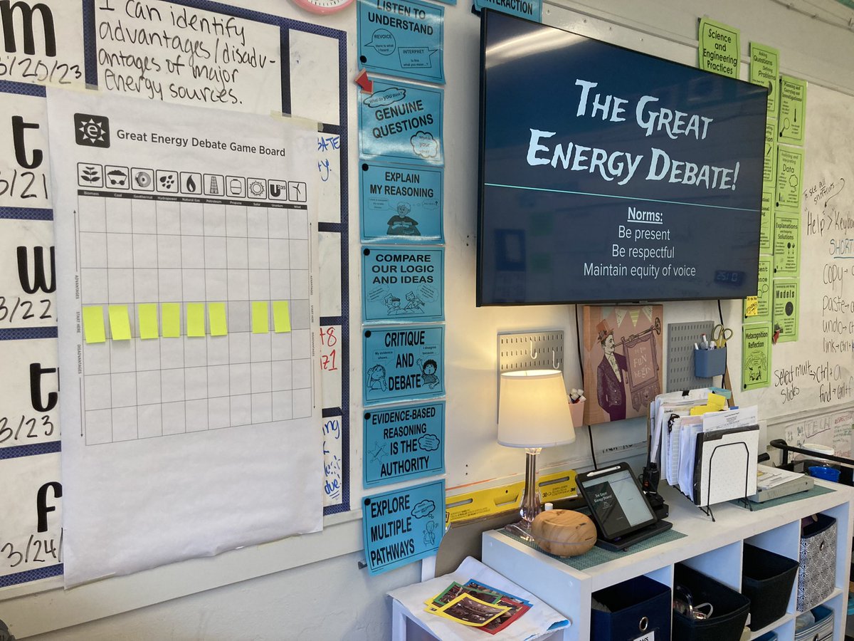 Matty_Hardy1's tweet image. I love, love, LOVE this lesson, The Great Energy Debate, from the @NEED_Project. It’s rigorous and highly engaging. You know you’ve struck gold when students ask if they can do it again! #HCS_Science