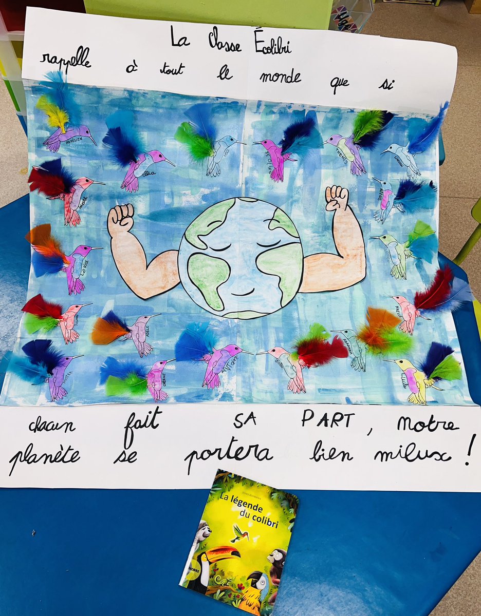 SarahPanda43's tweet photo. 🌎💡 «  La classe Écolibri rappelle à tout le monde que si chacun fait sa part, notre planète se portera bien mieux 💪😌» ! 
Pour voter c’est ici 👉 https://t.co/eQFHAzpG7b en sélectionnant Région : Auvergne Rhône Alpes et Commune : Lavoûte-Chilhac 😊
#programmewatty #ecogestes https://t.co/0uFbWEO0NK