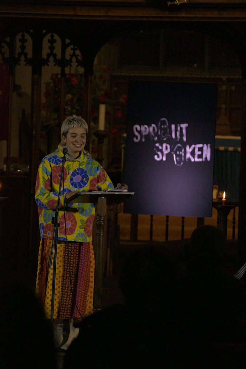 99eggy's tweet photo. Some photographs from a few months ago when I performed my poetry at @sprout_spoken's 5th Birthday Bash!

#poetry #performance #egg https://t.co/wfL4yZ8FxB