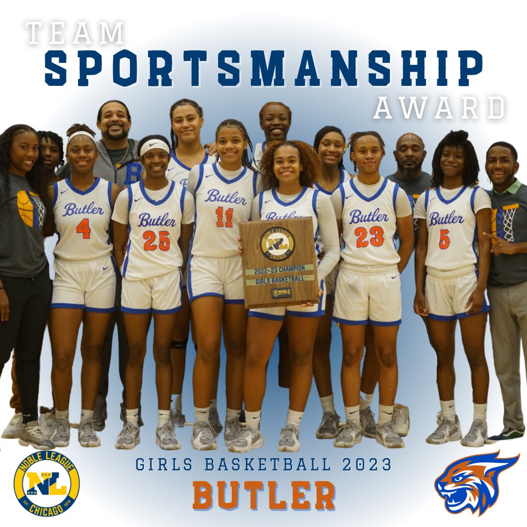 BeNobleLeague's tweet photo. 🏀WINTER ACCOLADES - GIRLS BASKETBALL🏀
Congrats to the @benoblebutler Girls Basketball team for winning the 2023 Sportsmanship Award! Well done!
—
Felicidades a el equipo de @benoblebutler de niñas baloncesto y por ganar el premio de deportividad! Bien hecho!
#competetolearn https://t.co/qMYnXEyg8w