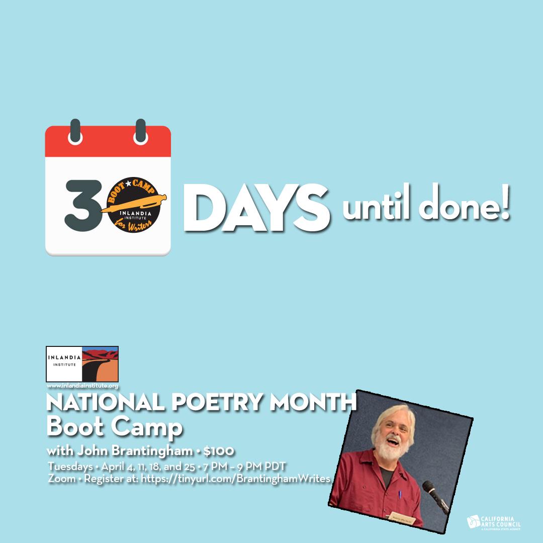 Hey everyone, I am so thrilled to be leading this workshop. For national poetry month, we're going to write one poem a day for the entire month. We'll be revising in class, and I'll be giving prompts and directions! Here's the direct link: docs.google.com/.../1FAIpQLSfT…