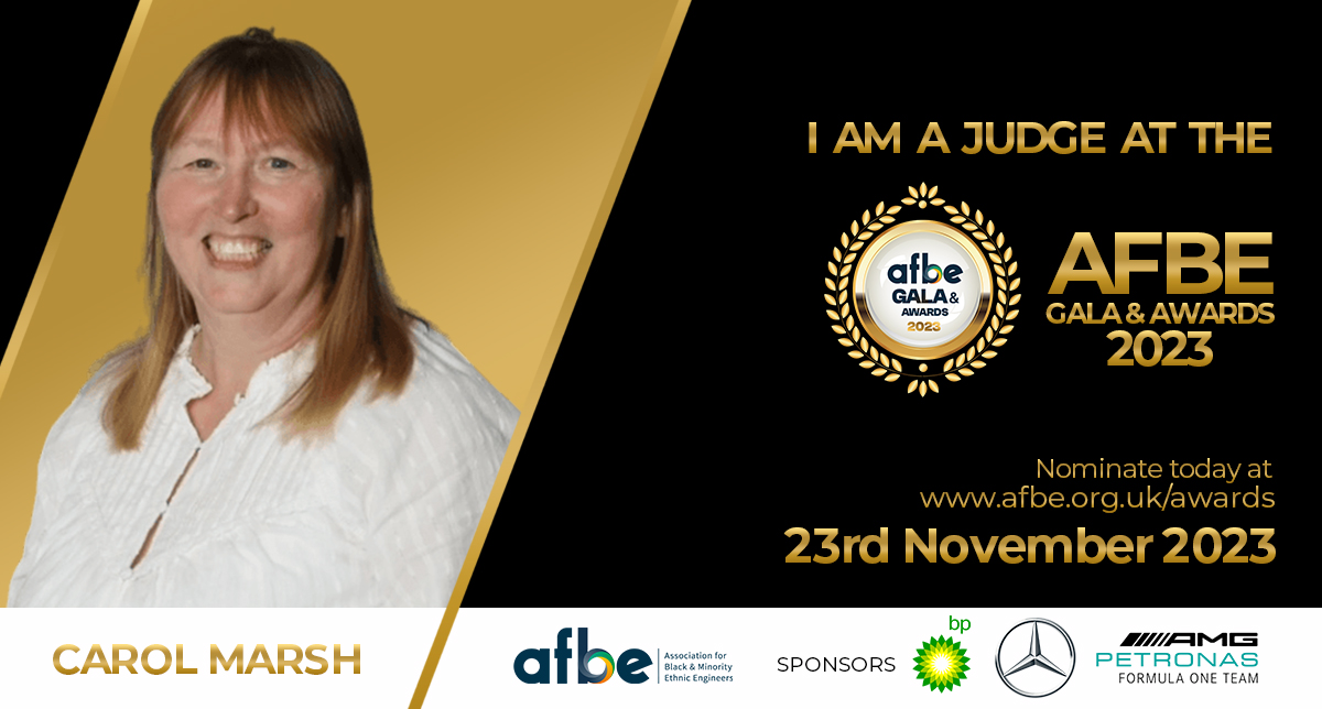 I am excited to be a judge at the AFBE-UK 2023 Industry Awards. You can find out more about the awards and nominations at afbe.org.uk/Awards.aspx