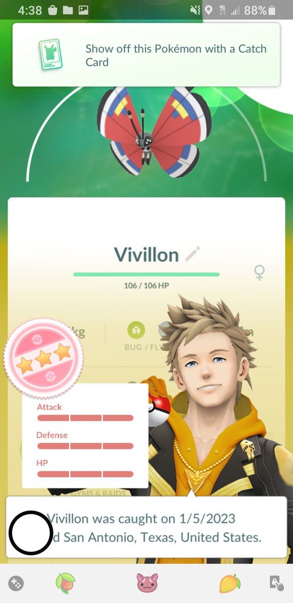 SenpaiSinister's tweet image. #scatterbug #hundo #spewpa #vivillioncollection #PokemonGo