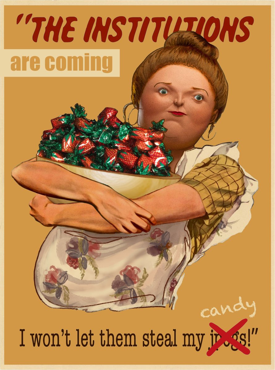 1021Labs's tweet image. Phase 1 Mint is now LIVE! 🎉

&quot;Don&apos;t Steal My Candy&quot; by @matriona_fails 

All HODLers of The Regular Memes, Grandma&apos;s Candies &amp;amp; Nicks Wooden Bowls are AL for 72 hours. 

Mint Price 0.0069ETH

Mint Link Below...Happy Seizing!
👇👇