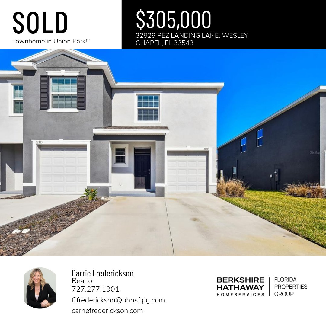 Another beautiful home SOLD ! Contact me for all your real estate needs!#floridarealtor #newhome #listingagent #movetoflorida #tamparealtor #wesleychapelrealestate #newconstruction #floridaliving #toprealtor #helpfulagent #hereforyou