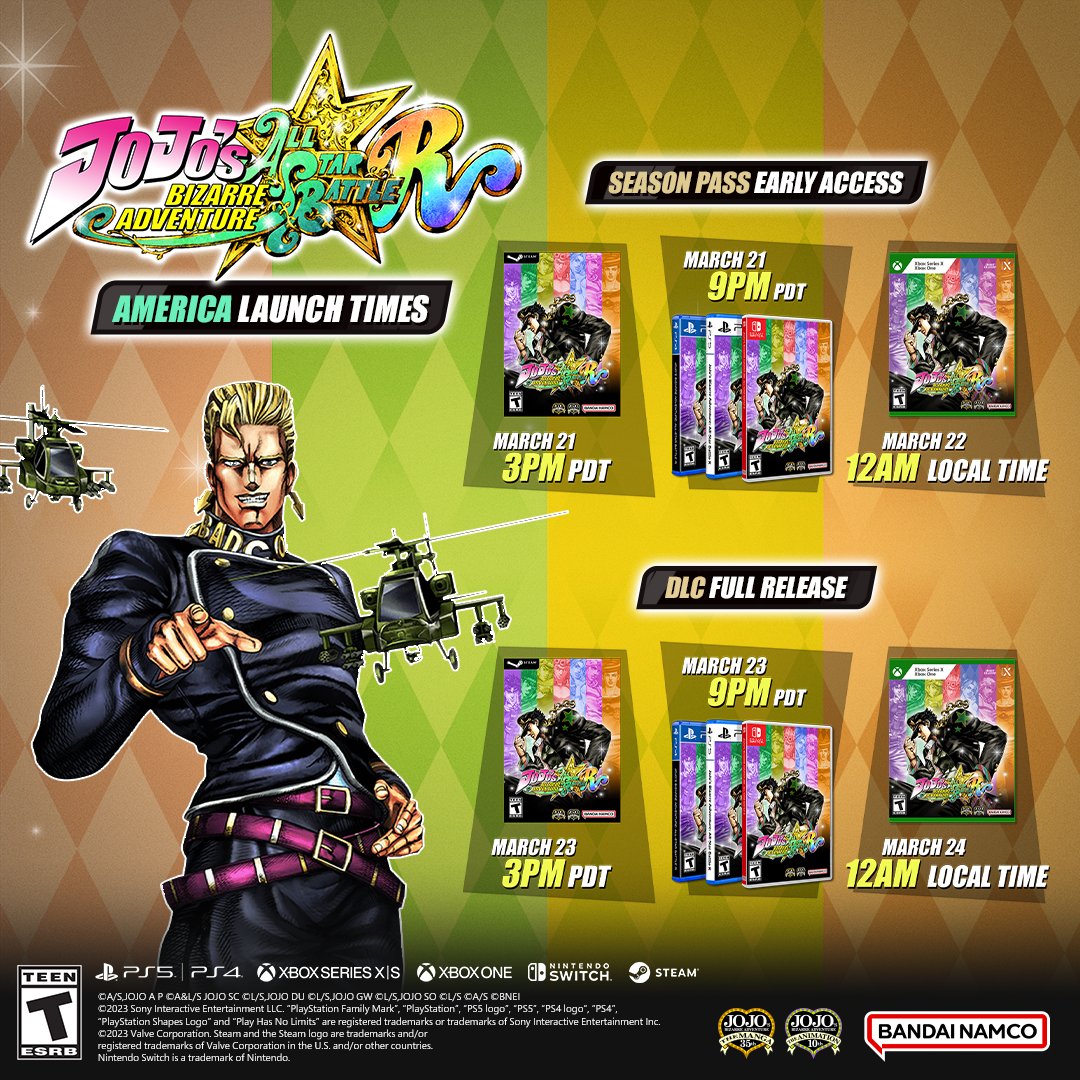 New JoJo's Bizarre Adventure coming to PS4