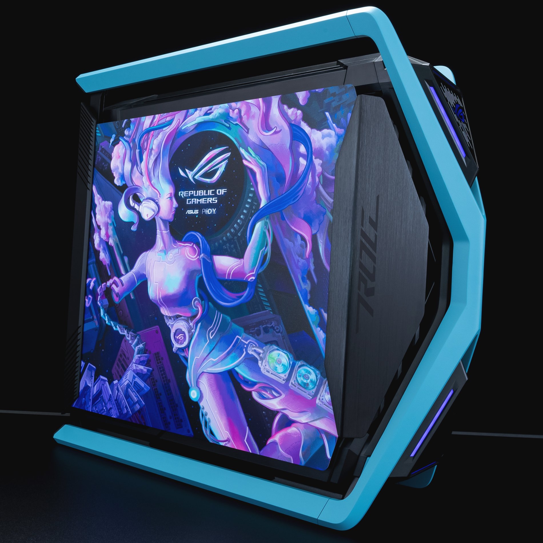 ROG North America on X: PAX East tomorrow! 🤩 Come visit us at the Intel  booth and check out this stunning ROG PC by ggfevents [IG] Featuring: ✨ASUS  ROG Hyperion GR701 ✨ASUS