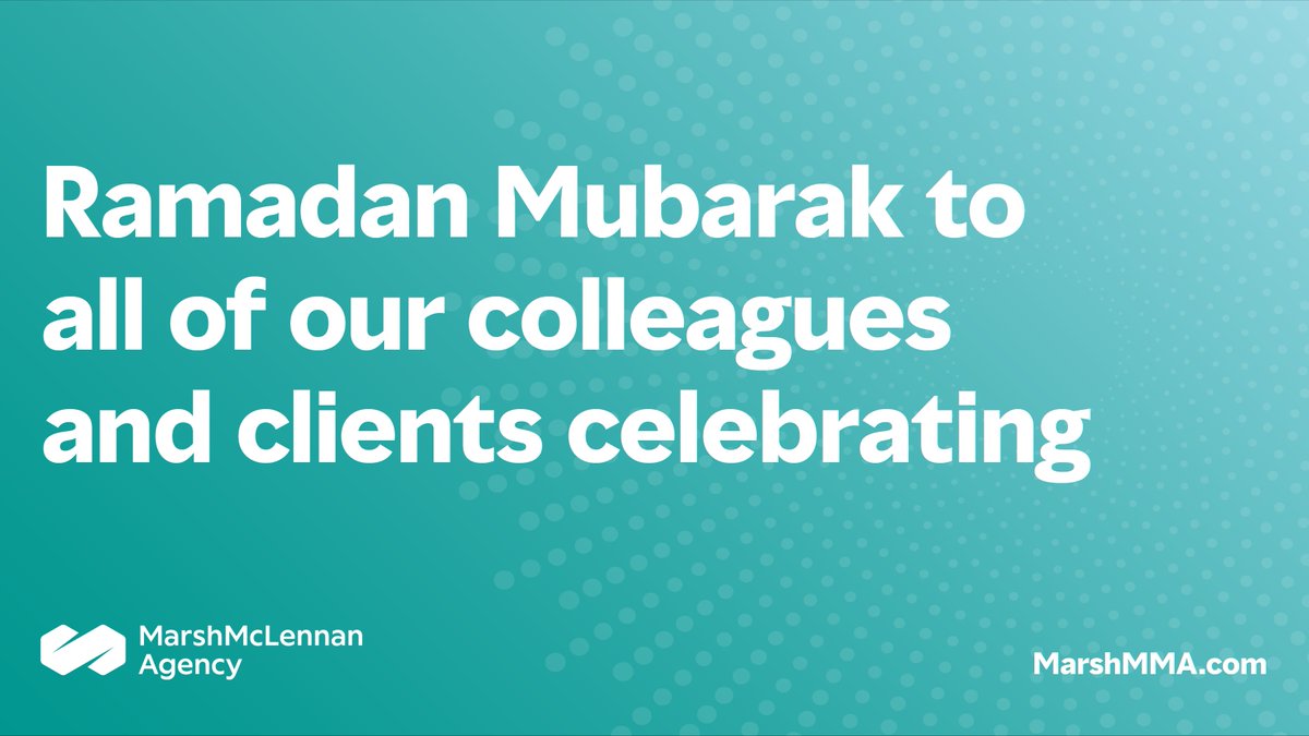 Ramadan Mubarak to all our colleagues and clients celebrating. #Ramadan2023
