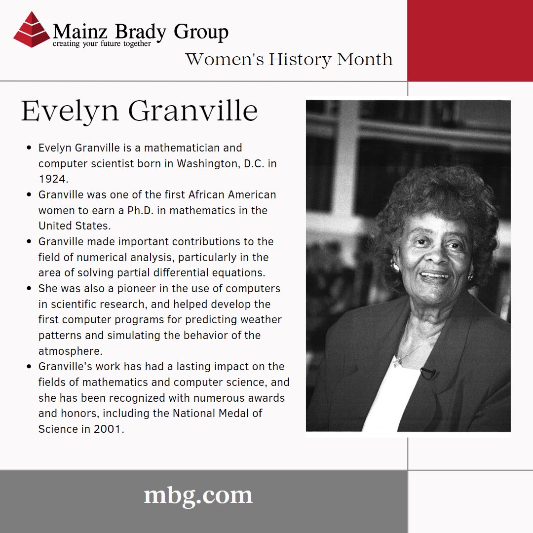 mainzbradygroup's tweet photo. #womenempowerment #womenshistorymonth #womenintech https://t.co/pgbkEl1A0L