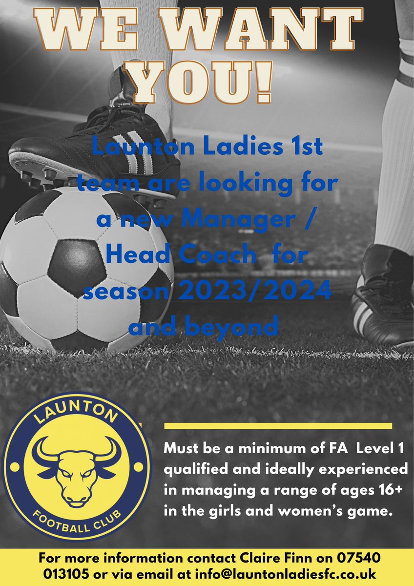 Launton Ladies FC (@launtonladiesfc) on Twitter photo Contact us if you are interested in this great opportunity to join our club <a href="/tvcwfl/">TVCWFL</a> <a href="/ogfl/">Peter Lohr</a> <a href="/OYFLeague/">Oxfordshire Youth Football League</a> Contact us if you are interested in this great opportunity to join our club <a href="/tvcwfl/">TVCWFL</a> <a href="/ogfl/">Peter Lohr</a> <a href="/OYFLeague/">Oxfordshire Youth Football League</a>