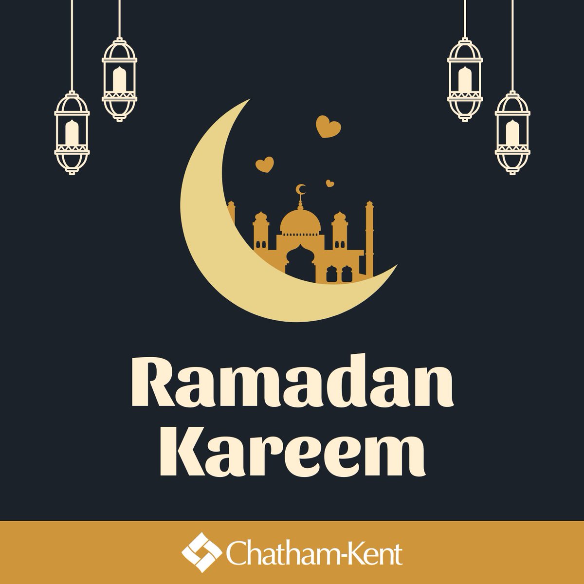 Ramadan Kareem. Wishing Muslim communities joy, blessing and peace through this holy season. #ckont