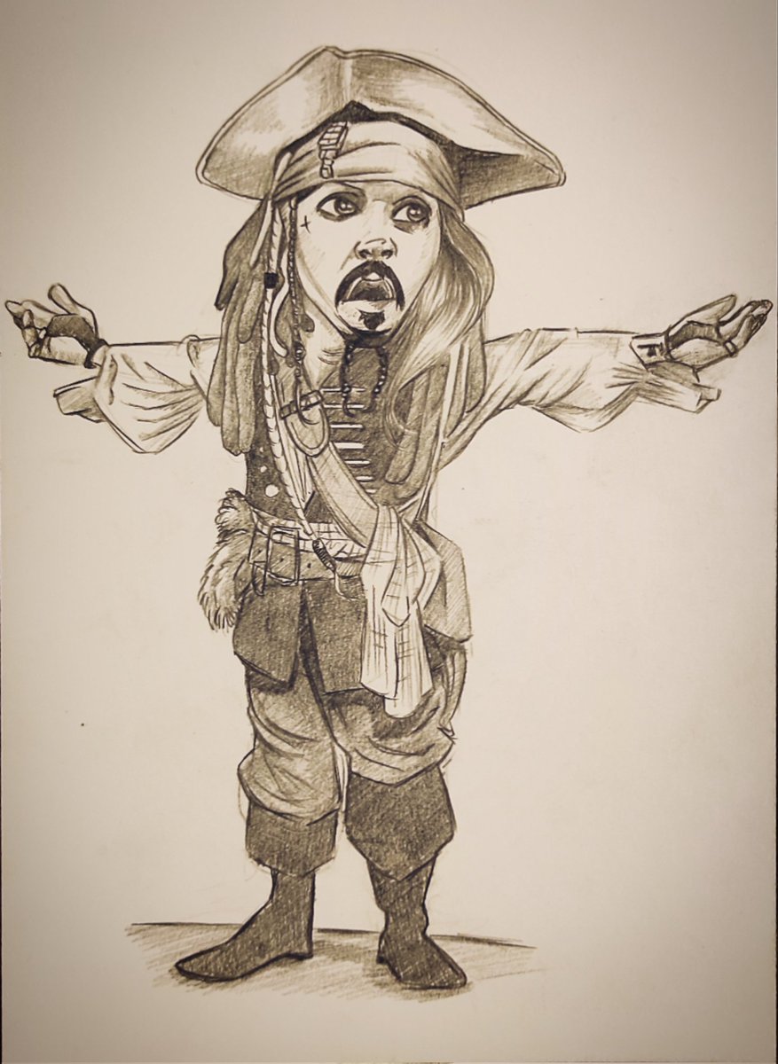 Capitaine Jack Sparrow 

#art #artiste #artist #draw #dessin #instadraw #instadrawing #facebookdraw  #crayon #croquis  #frenchartist #personnage #frenchart
#jacksparrow #sparrow #piratesofthecaribbean #pirates #caribbean #caraibes #jonnhydepp