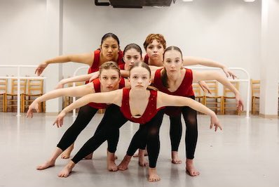 GSOBALLET's tweet image. Our #StorybookTales includes an eclectic mix of ballet’s including a contemporary ballet - “f•l•o•c•k•e•d” choreographed by GB instructor, Kaitlynn Gruchacz. 
It includes movement to music by Tourist &amp;amp; a poem written/performed by Nich Rivers.
carolinatheatre.com