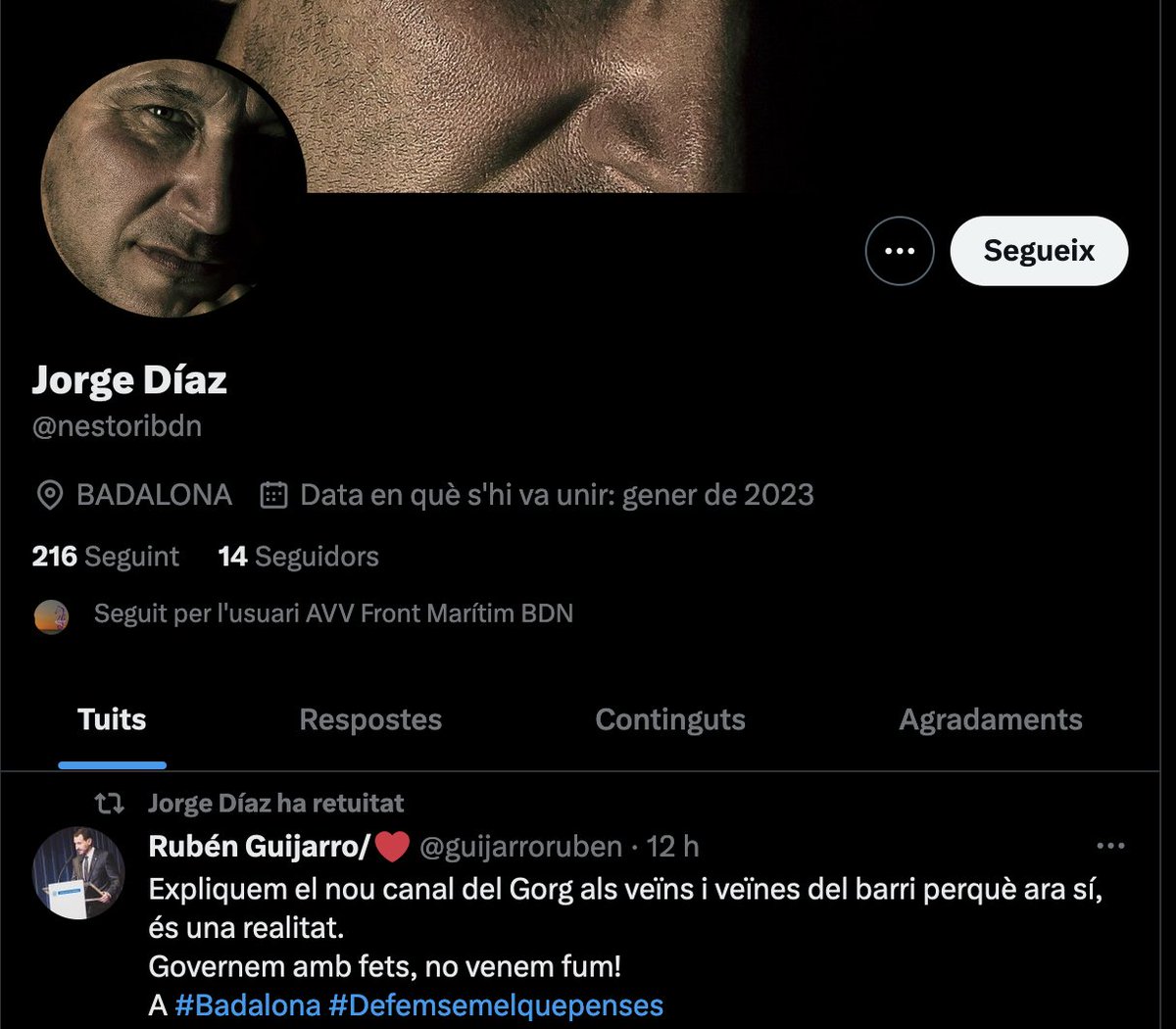 GoncalCalvo's tweet photo. Carai, tu, el gener passat devien fer un curset de Twitter a can @PSC_Badalona ... 
Aviat tindran més bots que vots.
#Badalona https://t.co/4GVkeLPGDB