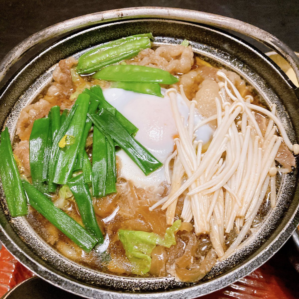 whitefalconyuk's tweet photo. 🍽2023.02.11 (土)🍽

子供の頃から大好きな鍋焼きうどん😋

#めん処喜郷家  #喜郷家  #うどん
#鍋焼きうどん  #すき焼きうどん
#静岡  #御前崎  #池新田  #浜岡 https://t.co/2cwh01lywY