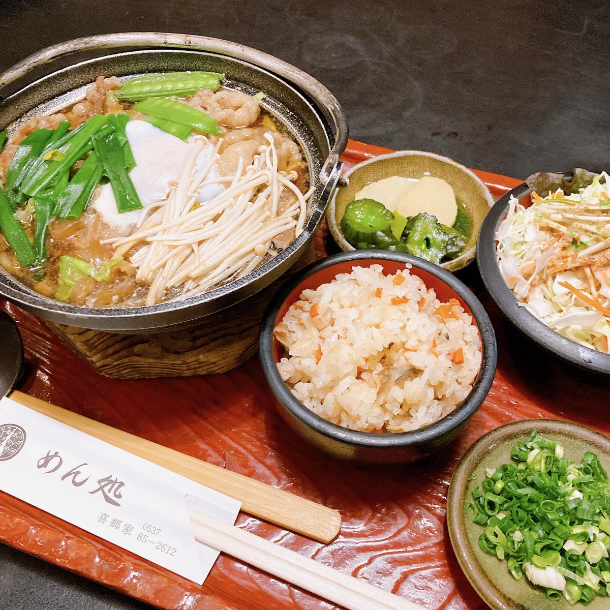 whitefalconyuk's tweet photo. 🍽2023.02.11 (土)🍽

子供の頃から大好きな鍋焼きうどん😋

#めん処喜郷家  #喜郷家  #うどん
#鍋焼きうどん  #すき焼きうどん
#静岡  #御前崎  #池新田  #浜岡 https://t.co/2cwh01lywY