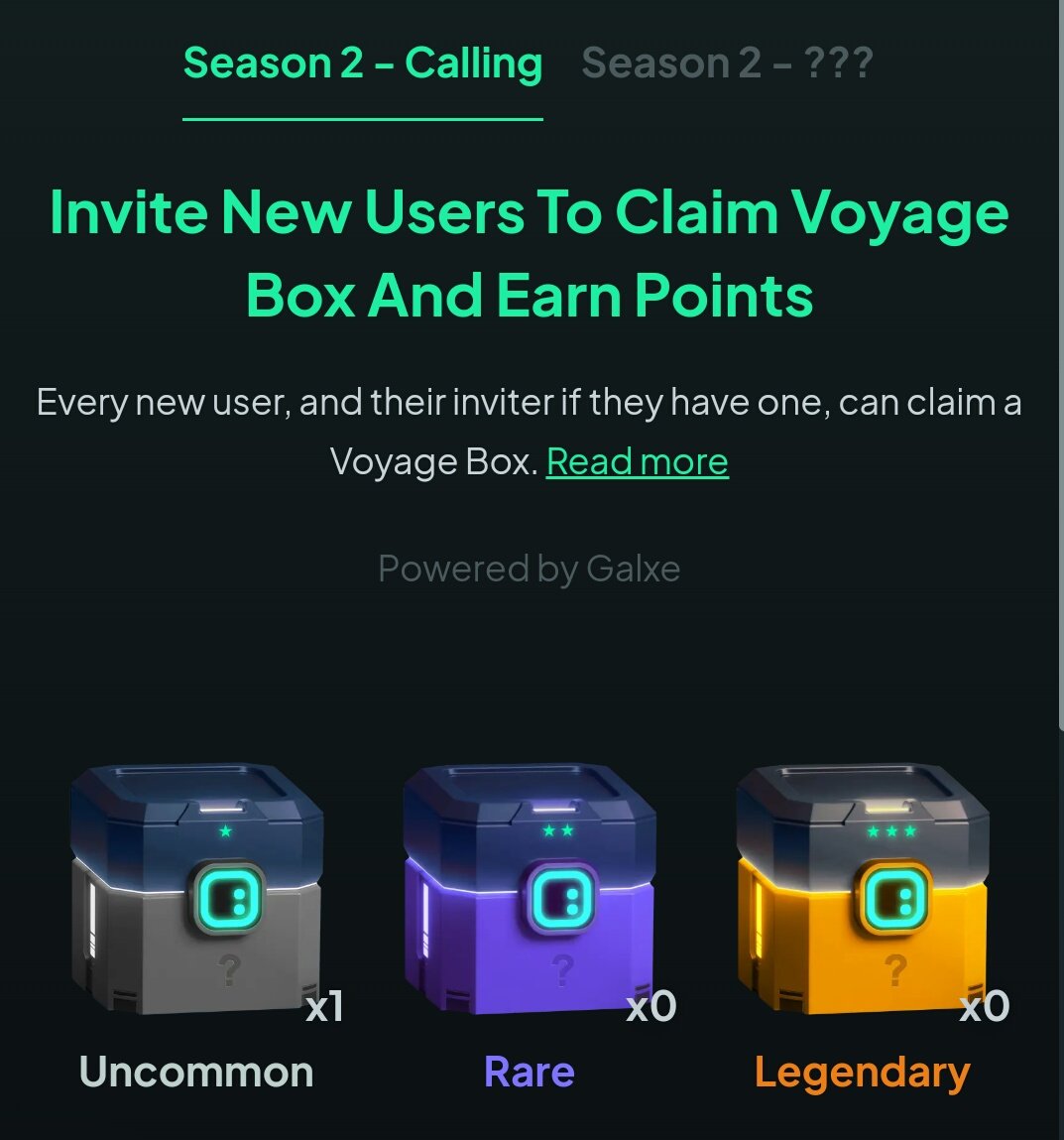 Yinging111's tweet photo. Missed the snapshot time for the 1st batch of $ID airdrop? Don't worry, the Voyage box is waiting for you to claim in Season 2! 🆔 

Here is everything you need about SPACE ID Voyage Season 2 -
https://t.co/GtidyN8SpN https://t.co/iCgzAZxwPS