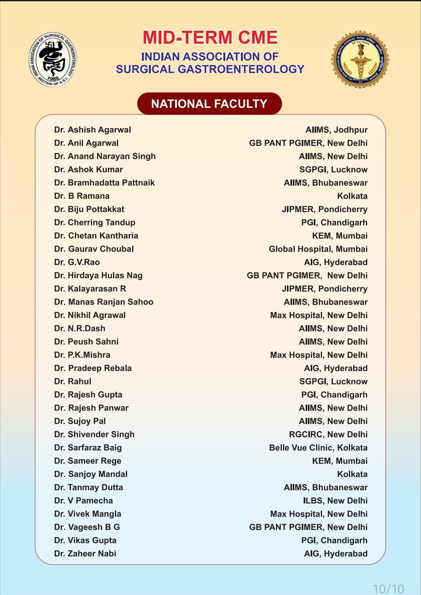 Kislay Kant (@drkislaykant) on Twitter photo Please join us for IASG mid term CME at AIIMS, Patna on 25th and 26th March 2023. Please join us for IASG mid term CME at AIIMS, Patna on 25th and 26th March 2023.