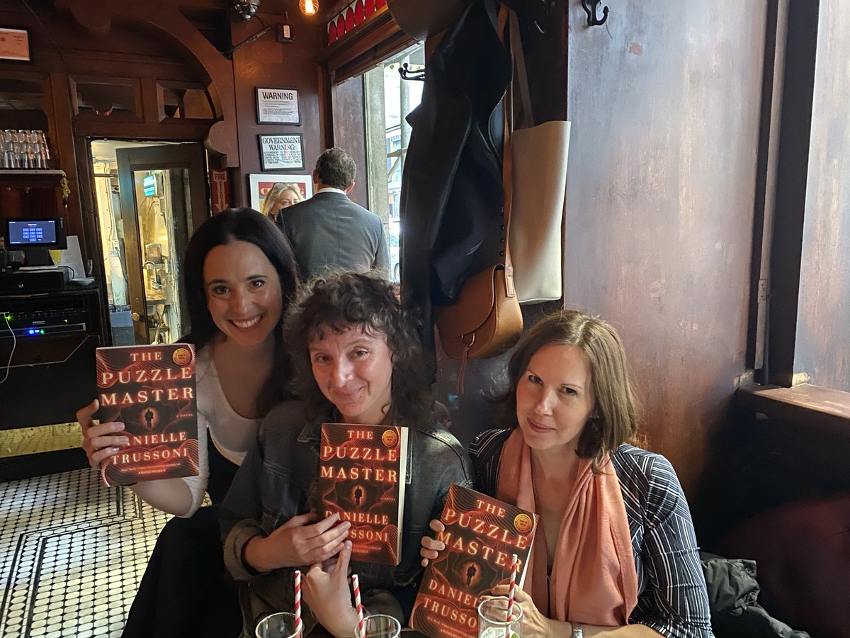 Sara DiVello (@saradivello) on Twitter photo I talked #puzzles, #golom, 13th century history, #writing, #horror, #quilting, #knitting and so much more with <a href="/DaniTrussoni/">DANIELLE TRUSSONI</a>, <a href="/MLabrise/">Megan Labrise</a>, <a href="/SGolombAgency/">Susan Golomb Agency</a> 🧩Can’t wait to dive into #ThePuzzleMaster and share it with #readers 6/12 at 8pm ET with my #partnerincrime <a href="/murderbooks/">Murder By The Book</a>! I talked #puzzles, #golom, 13th century history, #writing, #horror, #quilting, #knitting and so much more with <a href="/DaniTrussoni/">DANIELLE TRUSSONI</a>, <a href="/MLabrise/">Megan Labrise</a>, <a href="/SGolombAgency/">Susan Golomb Agency</a> 🧩Can’t wait to dive into #ThePuzzleMaster and share it with #readers 6/12 at 8pm ET with my #partnerincrime <a href="/murderbooks/">Murder By The Book</a>!