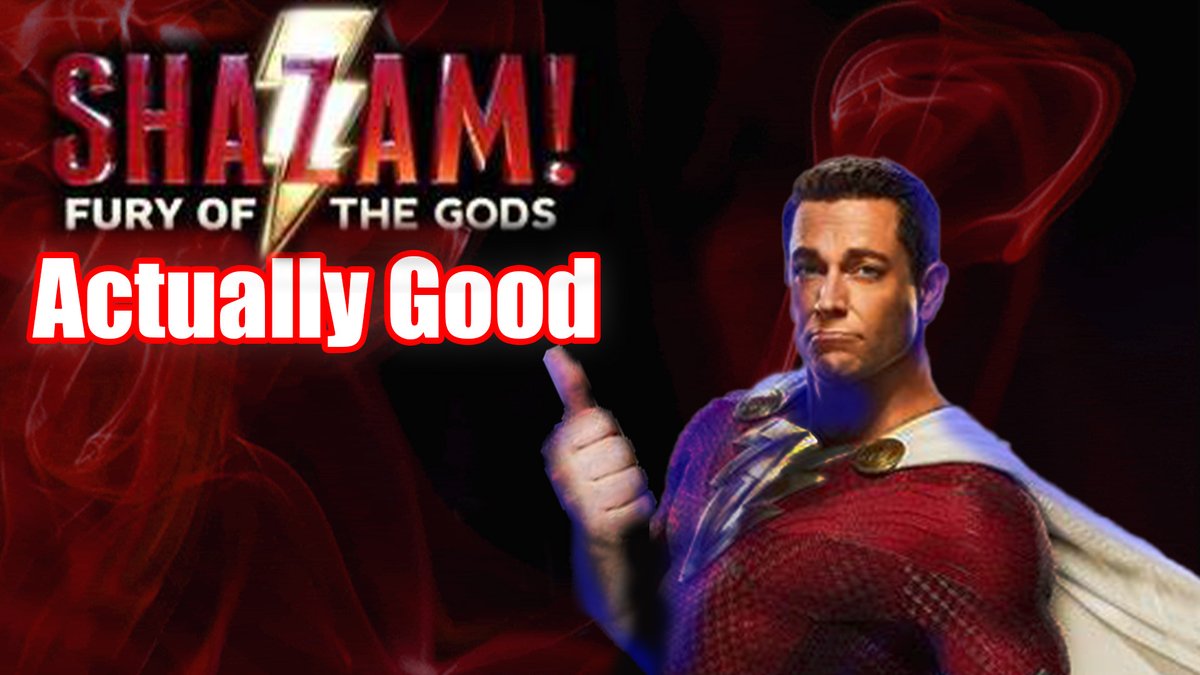 SmokeySquadcast's tweet photo. New Videos Out 
Davids Review of Shazam2: https://t.co/ewWCHm8pOu...
Thomas and Hunter's Review of Shazam2: https://t.co/aLYqeT8QDA... https://t.co/UaDS8WKU3n