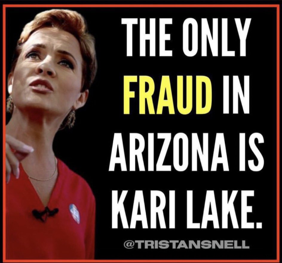 1_love22's tweet photo. @CalltoActivism @KariLake it's time to move on and stop making a fool of yourself. https://t.co/mBtYMtvpL6