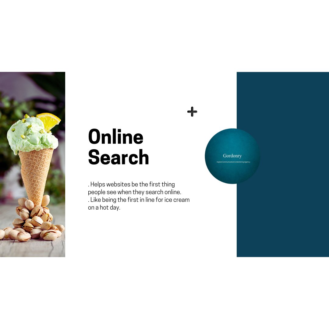 Gordonry_'s tweet image. With #SEO, your website can be the first thing people see 👀 when they search for something online. It&apos;s like being the first in line for ice cream🍦 on a hot day!&quot; (Hashtags: #OnlineSearch #WebsiteTraffic)
🎯Helps websites be the first thing people see 👀when they search online.