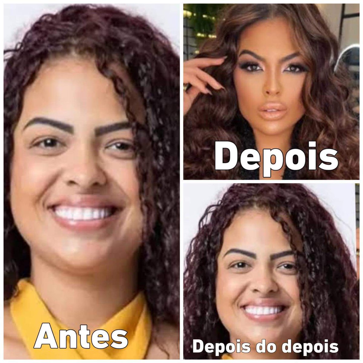 LarissaVergilio's tweet photo. Quando você sai e esquece a harmonização em casa kkk
#bbb #bbb23 https://t.co/XtA5S6PTdL