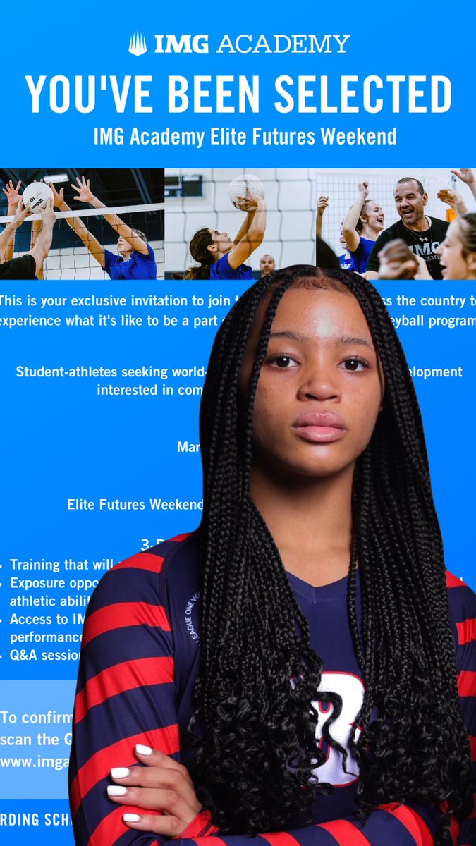 BigPlayPey2029's tweet photo. Soooo honored. 
Thank you @IMGAVolleyball 
Can’t wait 💪🏾💪🏾 https://t.co/JJpfA2yrHi