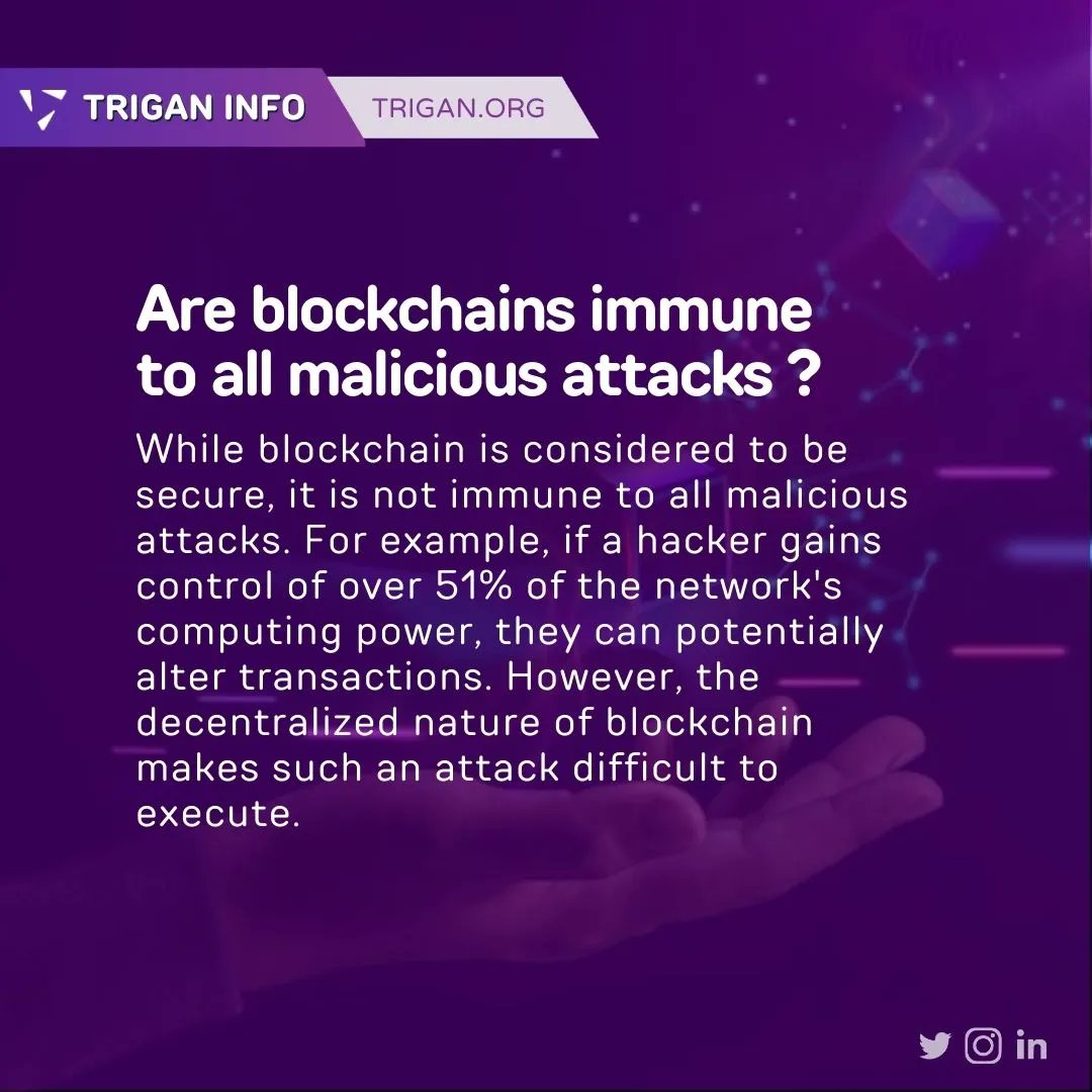 TRIGAN_org's tweet image. Think blockchain is unbreakable? Think again! 💥 As blockchain technology evolves, so do the security risks. 💻🔒  

Join our Telegram community today for exclusive blockchain insights!  buff.ly/3LDLzQI

#trigan #triganinfo #security #cryptocurrency #blockchainsecurity