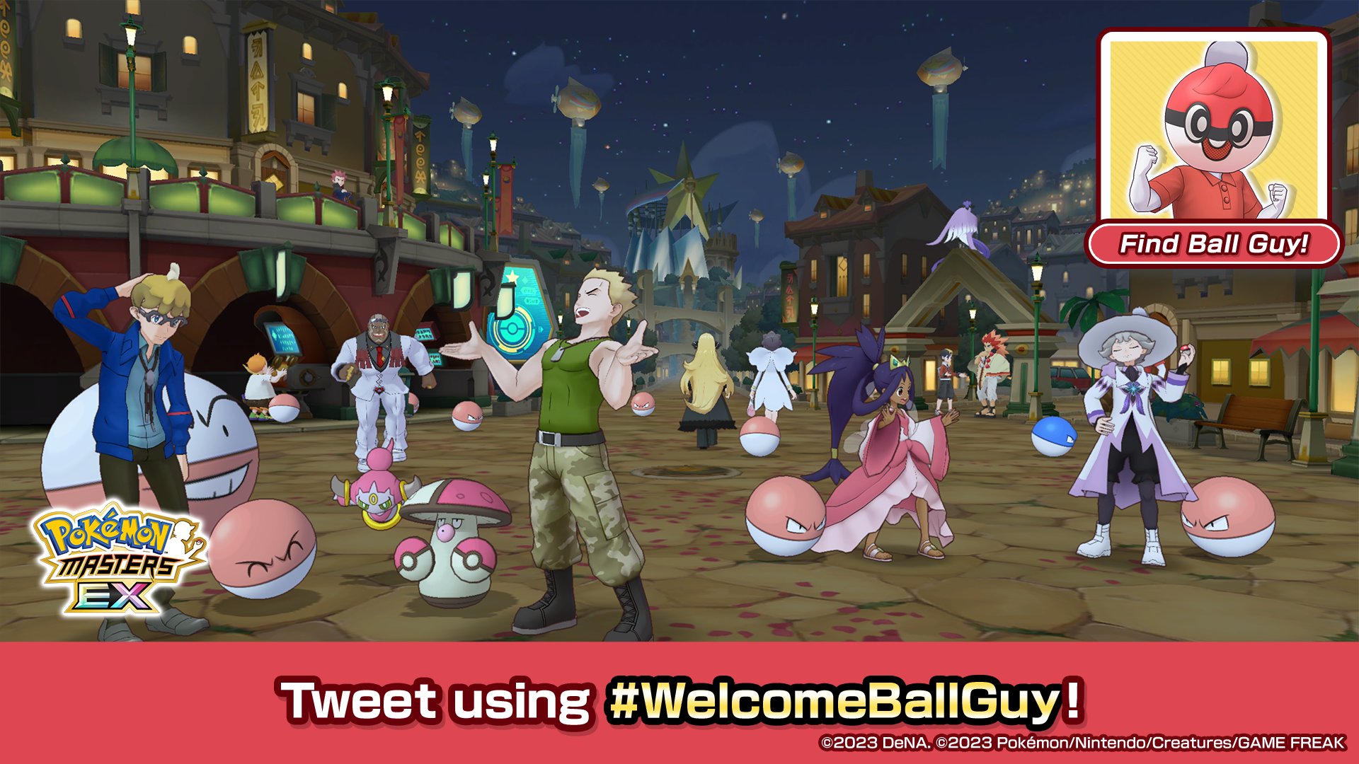 Pokémon Masters EX on Twitter "Challenge Find Ball Guy Part 3! There