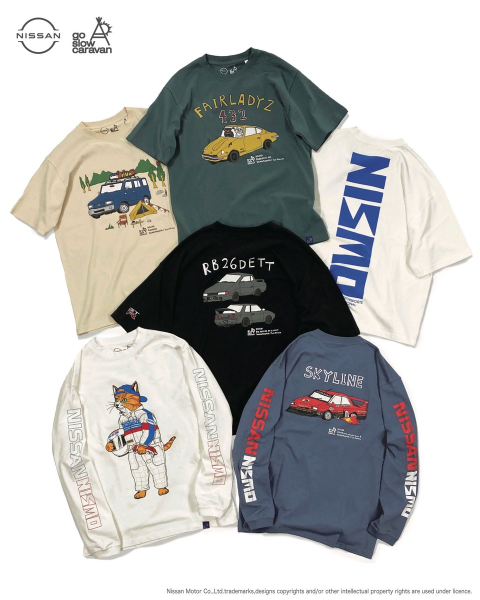 NISSAN✖️go slow caravan 激レアコラボ NISSAN✖️go slow caravan 激レアコラボ NISSAN ✖︎ go slow caravan